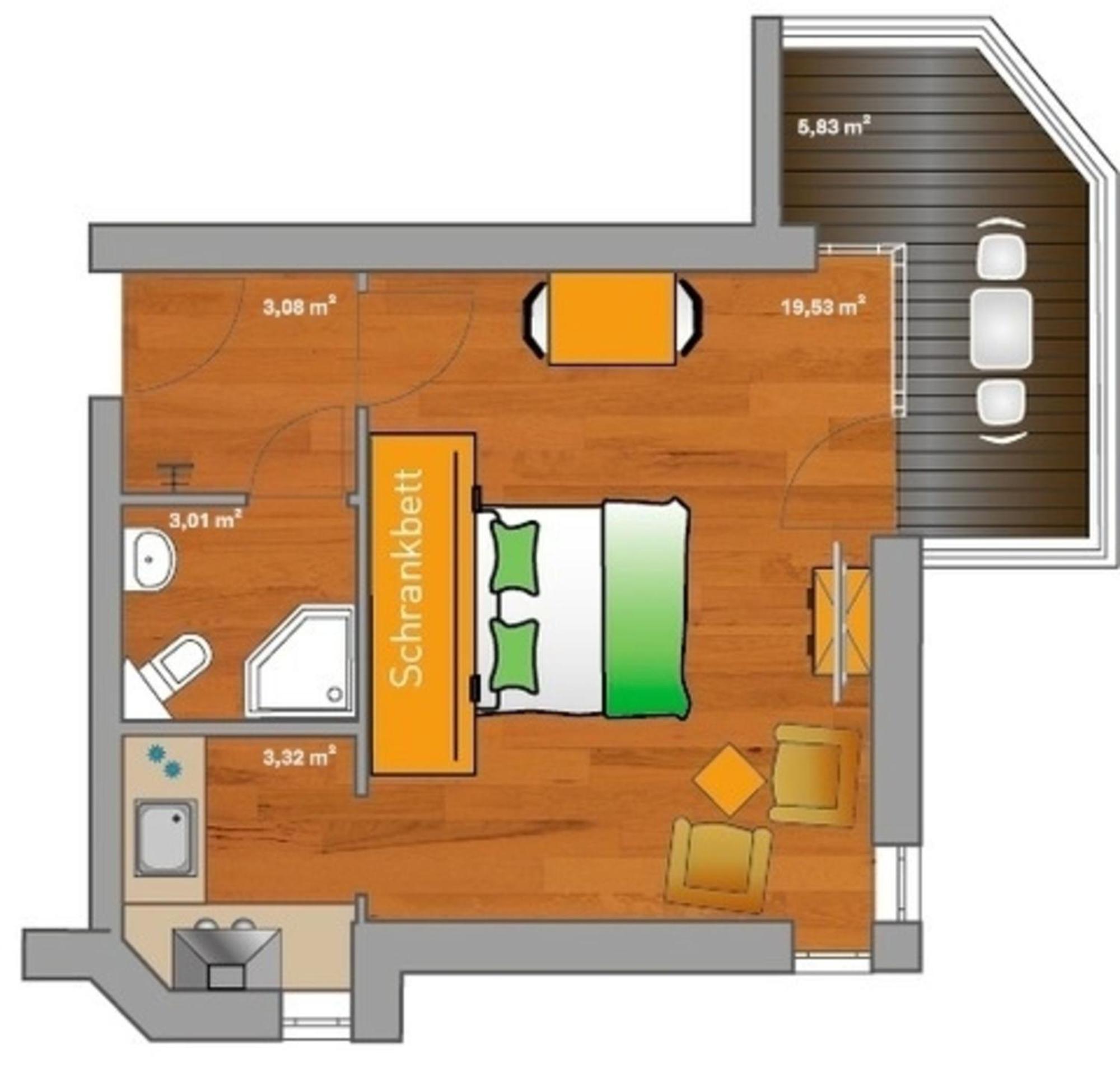 דירות נוישטאדט אין הולשטיין Ancora Marina Haus 2 Nr 04, Typ 1 מראה חיצוני תמונה